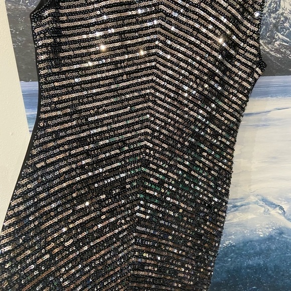 Sequin front party dress size large new occasion party - Picture 7 of 7